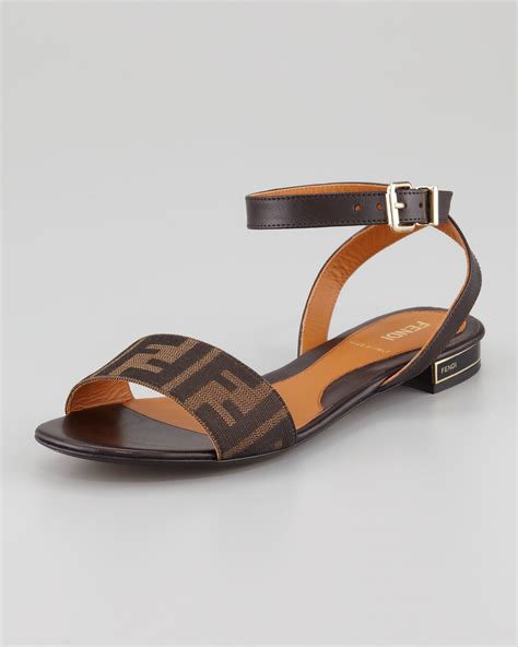 fendi flat sandals women.